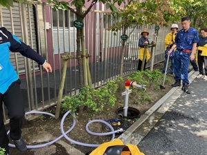 嶺町小訓練画像2