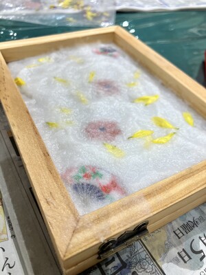 画像：イラスト（小池公園分科会　夏の観察会　親子で草木染を実施しました『27名のお子様にご参加いただきました！』）