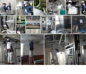 写真　旧大森本町高齢者在宅サービスセンター内部改修電気設備工事(1期)