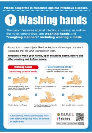 washing hands english