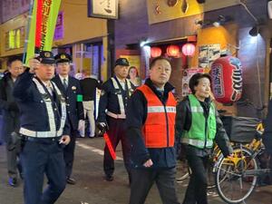 画像：12月19日（金曜）蒲田駅周辺環境改善対策年末特別パトロール
