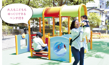 サンサン児童公園の全景画像