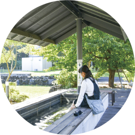 足湯についての画像