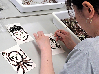 海藻おしばづくりについての画像