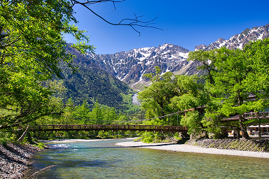 上高地（かみこうち）と御泉水自然園（ごせんすいしぜんえん）ツアーについての画像