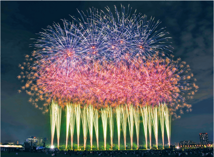 大田区平和祈念花火の画像