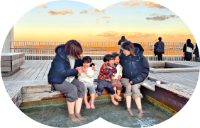 足湯スカイデッキの画像