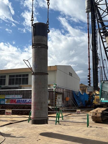 写真:杭工事 令和7年11月撮影