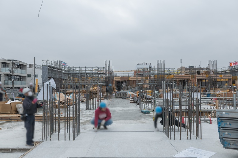 写真：2階躯体工事写真　令和8年1月撮影