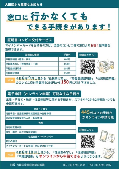 案内チラシ（裏面）