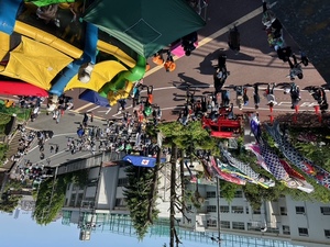 写真：池上会館前広場