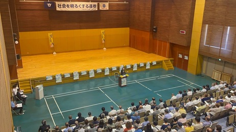 写真：令和7年度　大森西地区集会の様子
