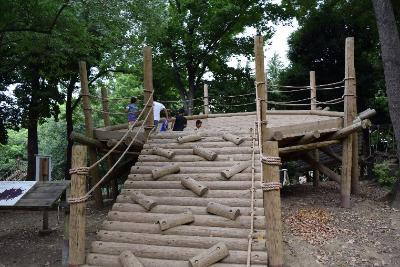 画像：平和の森公園フィールドアスレチック