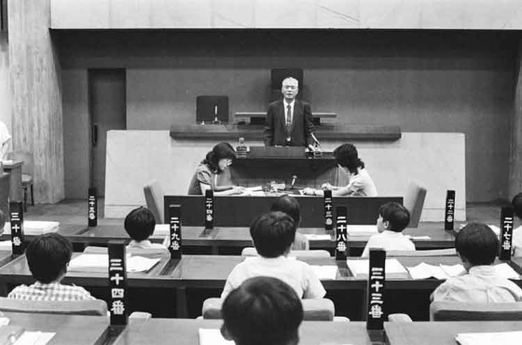 写真：こども区議会