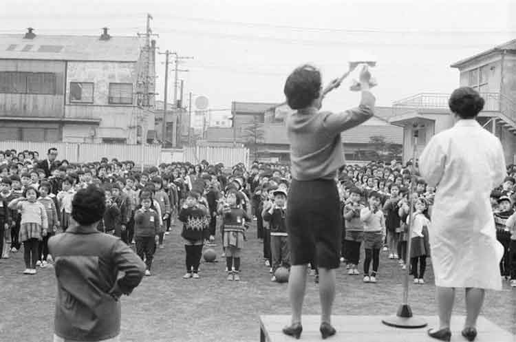 写真：歯みがき体操