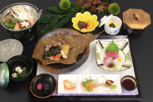 写真秋メニュー（四季御膳）のイメージ