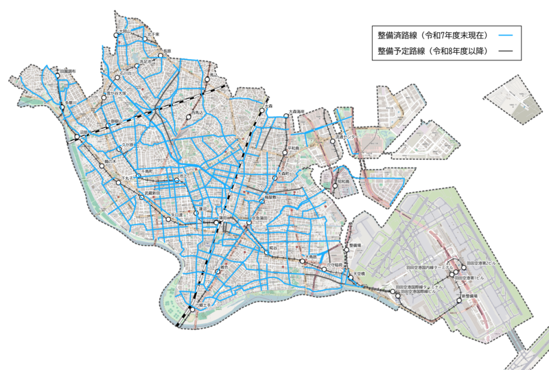 自転車ネットワーク整備状況