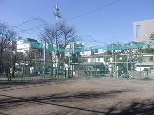 清花公園：キャッチボール場