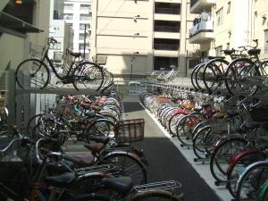 写真：蒲田五丁目45番自転車駐車場（駐輪方法）