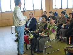 写真：施設見学会「日本盲導犬協会・神奈川訓練センター」の様子