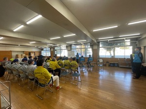 写真：開会式の様子