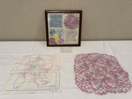 ひでみちゃん作かわいいコースターとふきん