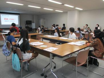 写真：認知症について学びました。