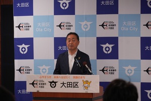 画像：7月17日（金曜）報道関係者へ記者会見を行いました