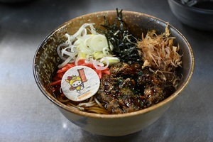 画像：1月14日（水曜）たこぺったんそば販売記者発表会