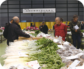 野菜と花の品評会＆区民参加による収穫祭