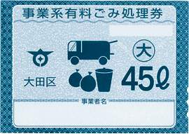 平成20年3月に販売が終了した事業系有料ごみ処理券の還付は9月30日で終了します