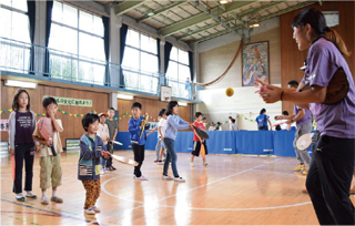 「大田区スポーツバイキング」で　ブラジル発祥スポーツのフレスコボールなどを体験