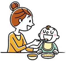 生まれてくる赤ちゃんのための離乳食と妊娠中のママの食事