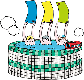 大田・川崎の銭湯で湯ったりビンゴスタンプラリーについての画像