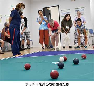 大田区　セーラム市　ボッチャで深まる交流の輪についての画像