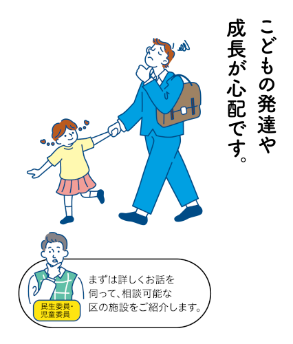 こどもの発達や成長が心配です。についての画像