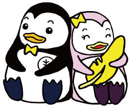 更生保護マスコットキャラクターホゴちゃん、サラちゃんのイラスト画像 更生保護マスコットキャラクターホゴちゃん、サラちゃんのイラスト画像