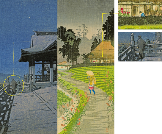 郷土博物館築地学芸員（つきじがくげいいん）の実はこの版画〇〇（まるまる）なんですの画像