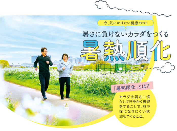 暑熱順化についての画像