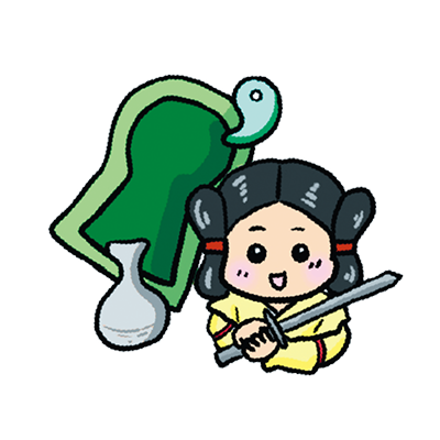 多摩川台公園をイメージしたイラスト
