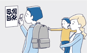 避難所受付のデジタル化についての画像