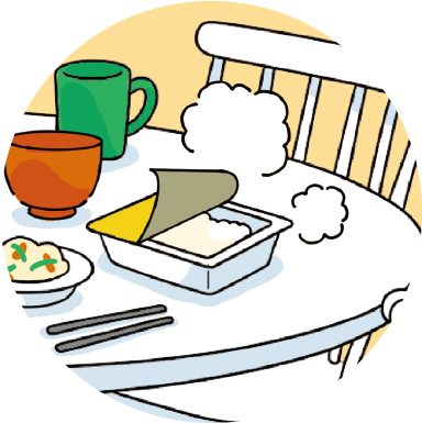 賞味期限が近い非常食を消費についての画像
