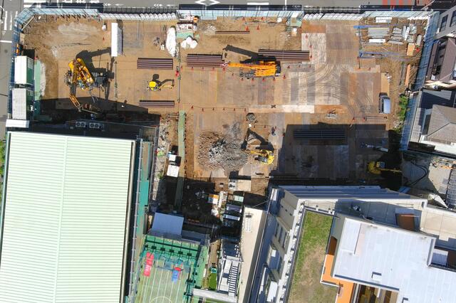 写真：山留工事　令和7年10月撮影