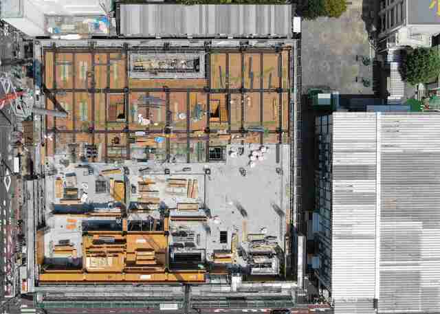 写真：1階躯体工事　令和7年8月撮影