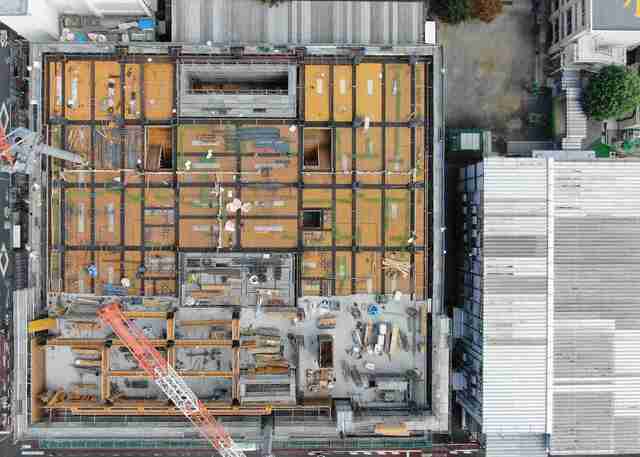 写真：3階躯体工事　令和7年10月撮影