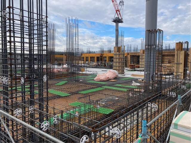 写真：3階躯体工事　令和7年10月撮影