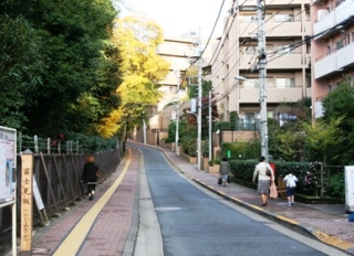 写真：富士見坂の様子