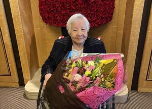 写真：100歳のお祝い