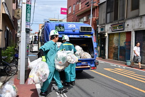 写真：ごみの収集の様子