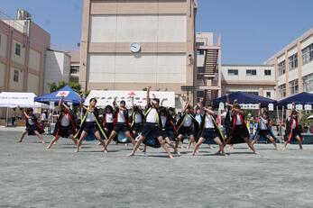 ガーデンパーティーの様子